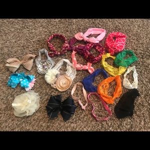 Bows and headbands!
